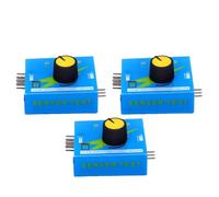 Naroote RC Servo Tester, Eléctrico con Batería, Herramienta de Prueba Multifunción para Aficionados y Profesionales, 3 Piezas