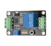 Naroote Relé de Retardo con Opciones de Múltiples Voltajes (DC12V) | Capacidad de autobloqueo, rango de 0,1 a 120 segundos, función antirretroceso, adecuada para domótica