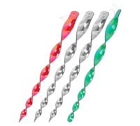 Naroote Repelente de Pájaros Colgante Duradero, Varilla de Jardín con Refracción Solar en Espiral, Refleja la Luz para Prevenir Plagas de Pájaros, Colores Mezclados, Fácil de Usar, para Piscinas, (1