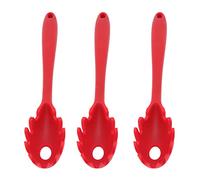 Naroote Silicone Spaghetti Spoon Set of 3 Heat Resistant Kitchen Utensils
