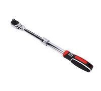Naroote Trinquete Extensible con Accionamiento de 3/8 de Pulgada, Llave de Trinquete de Liberación Rápida de 72 Dientes con Cómodo y Eje de Bloqueo Telescópico, Longitud de 11,2 a 14,6 Pulgadas,