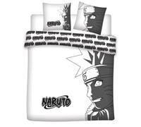 Naruto Shippuden Funda Nórdica Cama 150 240x220 + 2 Fundas Almohada Negro