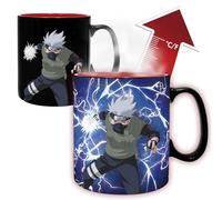 ABYstyle Taza HeatChange Naruto Shippuden 460 ml Kakashi/Itachi cartón