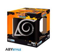 Naruto shippuden ? taza ? 460 ml ? konoha ? cardboard box