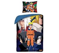 Naruto Uzumaki Funda Nórdica Cama 90 140x200 + Funda Almohada 65x65 Algodón