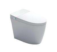 Nashi - Inodoro Japones | WC con Bidet | Agua Caliente, Taza calefactable y Secado | Tapa y Asiento con Apertura y Cierre Automático | Autolimpieza y Esterilizador UV | Mando a Distancia | Ovian Plus