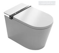 Nashi - Inodoro Japonés | WC con Bidet | Desagüe a Suelo | Secado Ultra-Rápido, | Apertura Automática | Asiento Calefactable | Esterilizador UV | iAnna