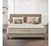 Naturalex - Colchón Muelles 140x200 cm - Luxury - Muelles Ensacados y Viscoelástica - Espuma HR y Blue Látex - Ergonómico, Confortable, Ventilación Óptima - Firmeza equilibrada