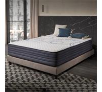 Naturalex - Colchón Muelles Perfectsleep 160x200 cm - 30 cm - Híbrido - Muelles Ensacados + Viscoelástica - Semifirme - Hipoalergénico - Ergonómico - 7 Zonas Confort - Blue Látex