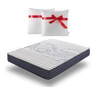 Naturalex - Sleep - Colchón 135x190 cm Viscoelástico - 21 cm | Perfectsleep - Espuma Transpirable HR + Blue Látex - Equilibrado - Hipoalergénico - Reversible Verano/Invierno