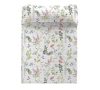 NATURALS Colcha Bouti Cama 90, 100% Algodón, Colcha con un Ligero Relleno, 180x260 cm, Maeva