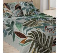 NATURALS - Colcha Bouti Estampada - Tejido 100% Algodón Extra Suave Relleno 100% Poliéster- Fabricado en España - Modelos Florales - Cama 90/135/150/180 cm Bed 135