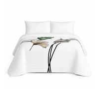NATURALS - Colcha Bouti Estampada - Tejido 100% Algodón Extra Suave - Relleno 120 Gramos - Modelos Florales - Cama 90/135/150/180 Cm