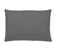 NATURALS - Funda de Almohada Lisa - Algodón Extrasuave - 144 Hilos Alta Calidad - 45x90/45x110/45x155 cm - 23 Colores Disponibles - Fabricado en España Gray 45x155cm