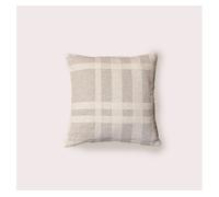 Naturals - funda de cojín estampado - sin relleno - 50x70 cm - 80% algodón - 20% poliéster - jacquard - siena gris