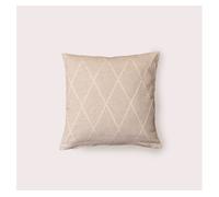 Naturals - funda de cojín estampado - sin relleno - 50x70 cm - 80% algodón - 20% poliéster - jacquard - terra gris