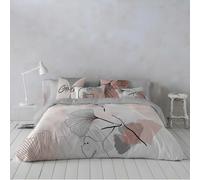 NATURALS - Funda Nórdica Estampada - 100% Algodón Extra Suave - Incluye Funda Edredón + 1 o 2 Fundas de Almohada - Fabricado en España - Modelos Florales - Cama 90/135/150/180
