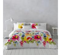 NATURALS ICEHOME - Funda Nórdica Estampada Cama 135 - Microfibra Suave y Transpirable - Juego Funda de Edredón 220x220 cm con Solapa + 45 cm - 1 Funda Almohada 45x155 cm - Fabricado en España