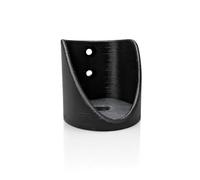Naturalspring® Soporte de pared compatible con Netatmo Smart Indoor Camera Soporte de pared para cámara de vigilancia interior, ahorro de espacio, color negro