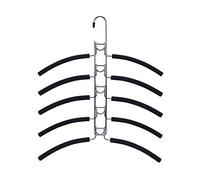 Nature Smile Perchas de Metal Antideslizantes 5 en 1 5 en 1 para suéteres, percheros de múltiples Capas, para Colgar Camisetas, clóset, Perchero, Organizador de Almacenamiento de Armario