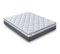 NATURELITS Colchón MemoryVex 140x200 Visco Reversible Invierno/Verano Individual. Antiácaros y Transpirable. Núcleo Flexicell. Firmeza Media. Modelo Xstar Altura 26 cm