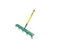 NaturOvert - Rastreador de Filas de 5 Dientes Ajustables (65 cm, sin Mangas, Color Verde