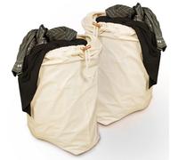 Naturstube® Bolsa Ropa Sucia, 2 Unidades 50 x 70 cm - Saco Ropa Sucia Resistente 45l, 100% Algodón [Certificado Öko-Tex], Bolsa Lavandería, Saco Tela Grande, Laundry Bag, Saco Tela Viaje