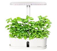 naukua Huerto Urbano Inteligente - Sistema de Cultivo Hidropónico - Kit de Cultivo Smart Garden con Iluminación LED Temporizador automático