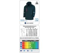 Nautica Parka Mistral Azul marino L