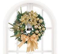 Navidad Con Iluminación Decorativa Con Un | Decoración para ocasiones festivas para puerta de casa, pared, chimenea, ventana, armario de cocina, repisa de chimenea