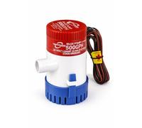 Navpower Bomba de sentina 12 V 500 GPH - Bomba sumergible desagüe agua barco - Conexión tubo Ø19 mm - Para pozo/sentina