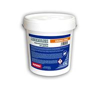 Nazza Microlux - Microcemento en polvo de grano fino para suelos y paredes, Ideal para decoración de terrazas, fachadas, baños, cocinas - Uso exterior e interior, Color blanco, 5 Kg