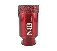 NBB Broca de diamante con M14, corona diamante para taladrar en seco y en húmedo profesionalmente en porcelana dura, cerámica, baldosas, granito, mármol, azulejo, para Amoladora Angular (1, 35mm)