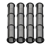 NbgrvB 4 filtros de bomba pulverizadora de pintura sin aire, malla 30/60/100 para Graco Contractor II, pantalla de acero inoxidable, 31 x 180 mm, repuesto de malla 60