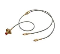 NbgrvB Adaptador de cilindro de gas a cabezal de estufa, cable conector de cobre para cocinar al aire libre, manguera segura de fácil instalación para camping y barbacoa