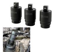 NbgrvB Adaptador de par de acero para 3/8 para trinquete 25 35 40 Nm evita el sobreapriete en la carcasa del filtro de aceite