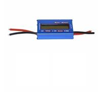 NbgrvB Analizador de energía de 100 A CC 4-60 V, medidor de voltaje de corriente solar del viento, pantalla LCD, para probador de amperios y hora para circuito de bajo voltaje