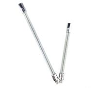 NbgrvB Barra de extensión flexible de acero al cromo vanadio, llave de accionamiento de 1/10.2 cm 3/20.3 cm 1/5.1 cm para espacios reducidos (1/2 350 mm)