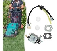 NbgrvB Conjunto de carburador para modelos Mantis Tiller 7222 7225 SV-para motor 5C/2, compatible con C1U-K82 A021001090 A021001092, kit completo con filtro de juntas
