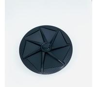NbgrvB Cubierta de repuesto para volante de conducción para cortacésped robótico A1 A1 para Pro para A2, plástico para tapa de cubo con diseño a presión, color negro