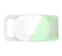 NbgrvB Funda de silicona suave para Xiaomi para Smart Tag 2 - Funda de protección contra caídas a prueba de golpes con bucle para mascotas - Carcasa flexible antideslizante para localizador - Negro