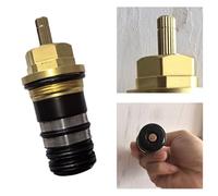 NbgrvB Hansgrohe 94282000 - Cartucho termostático para válvula de control de temperatura de latón de 3/4 pulgadas, color negro
