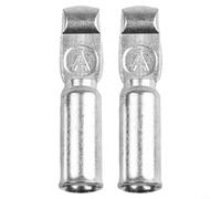 NbgrvB Terminales de 175 A para conectores de estilo, pines de contacto de cobre para cable de 0/2/4 AWG, batería de 600 V, accesorios de cableado de cabrestante solar, plata, paquete de 2 (2 piezas)