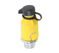 NbgrvB Válvula de drenaje de aceite 3/8-18 NPT para Craftsman Cadet Troy-Bilt Tecumseh sustituye a 125-508 751-10517A 428287 Pieza de cortacésped de cambio rápido de aleación de zinc