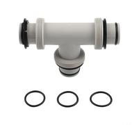 NbgrvB Válvula Émbolo Piscina 1.5in para Filtrado Válvula Émbolo Piscina | 1.5in tee joint, compatible para intex, easy screw connection, prevents leaks, plastic