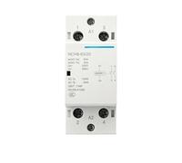 NCH8 20A 25A 40A 63A 2NO 1NC 1NO 2 NC Mini AC Household Contactor 2 4 Pole Phase 1pcs(25A 2NO)
