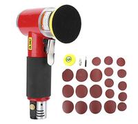 NDNCZDHC 2 a 3 pulgadas Mini Sander órbita al azar neumática con 20 sandpapers, 16000 rpm Máquina pulido excéntrico para automóviles, recorte rebabas