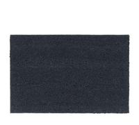 Nebuln Juego de 2 alfombrillas de color gris oscuro, 40 x 60 cm, fibra de coco con parte inferior de PVC antideslizante, para entrada interior y exterior como felpudo y felpudo para puerta