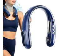 Neck Fan 2000mAh Portable 360° Airflow Type C Rechargeable 240g | ABS Neck Fan With 2000mAh Battery And 360° Airflow; 240g Type-C Cooler With Anti- And Non-slip Design.