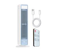 Neck Fan - Bladeless Fan 5 , Speed Quiet Touch Control Rechargeable 3600mAh